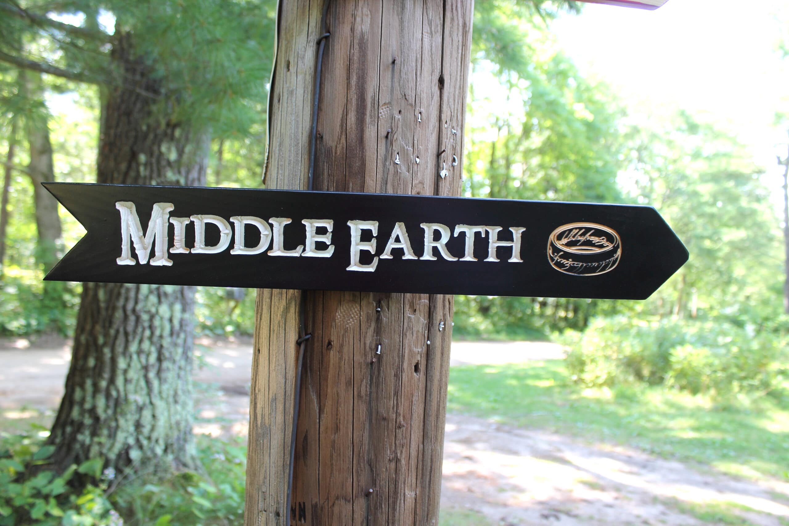 Wooden Arrow Signs - Destination Signs, Singles 3"x23" COLOR - Image 5