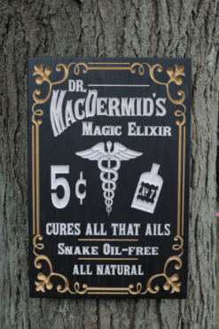 Wooden Doctor Sign