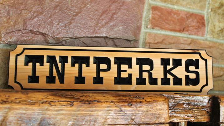 Wood Cabin Signs | Cedar Hanging Signs 3 x 15 - Image 6