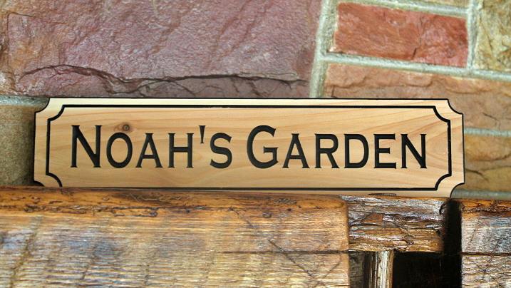 Wood Cabin Signs | Cedar Hanging Signs 3 x 15 - Image 8