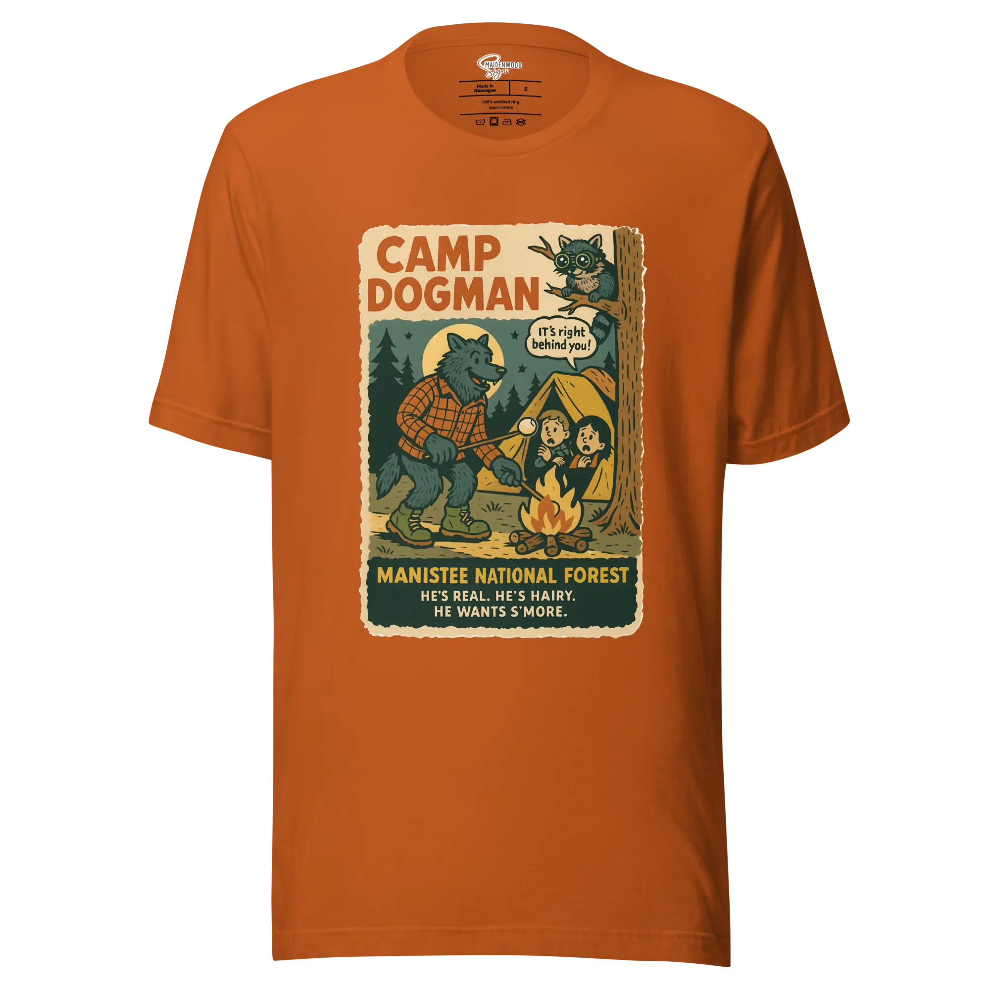 Retro Dogman t shirt