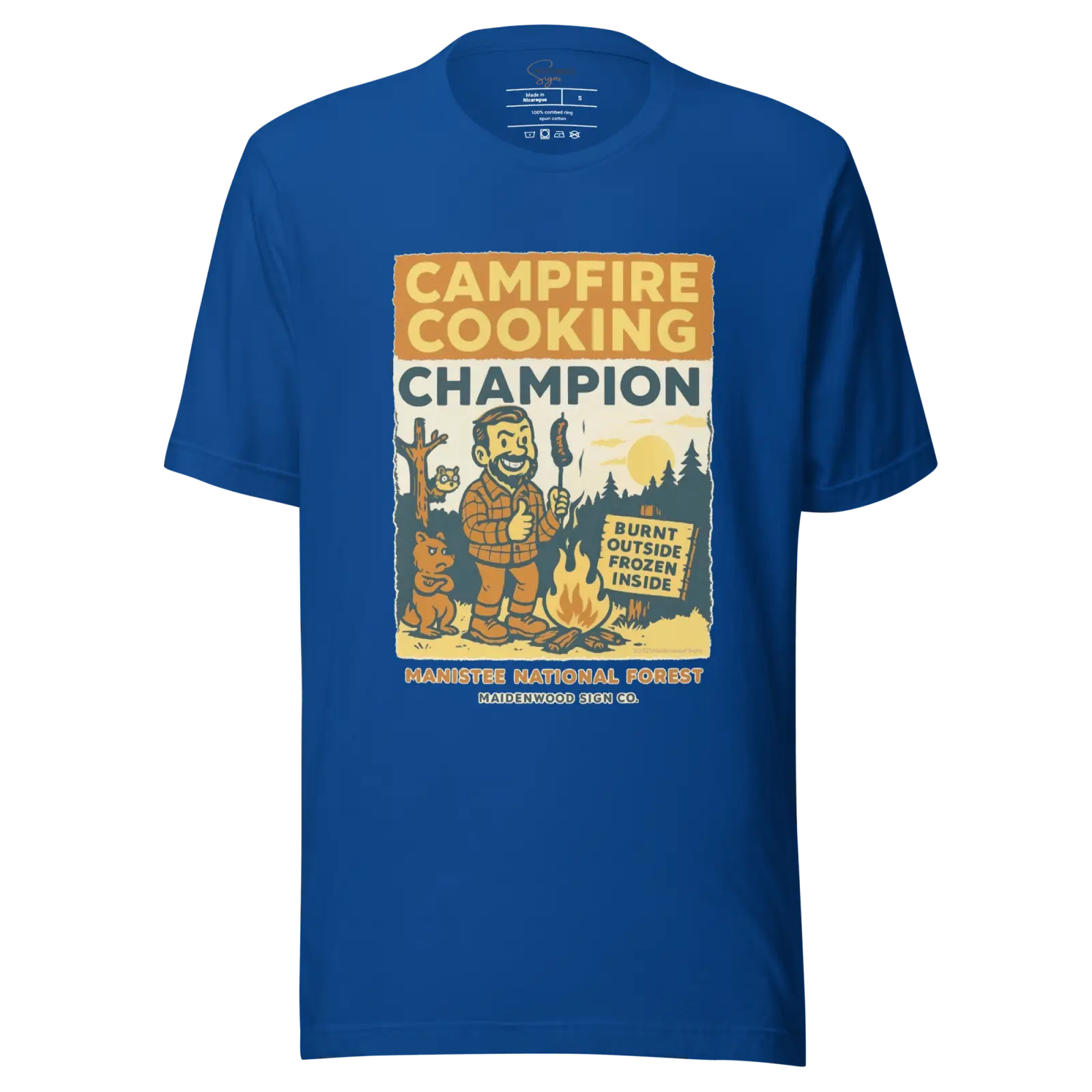 Campfire Cooking Champion t-shirt