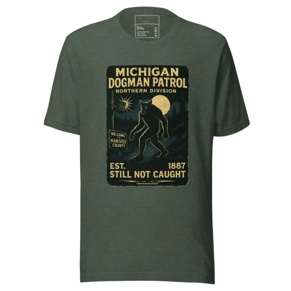 Dogman Patrol T-shirt military green