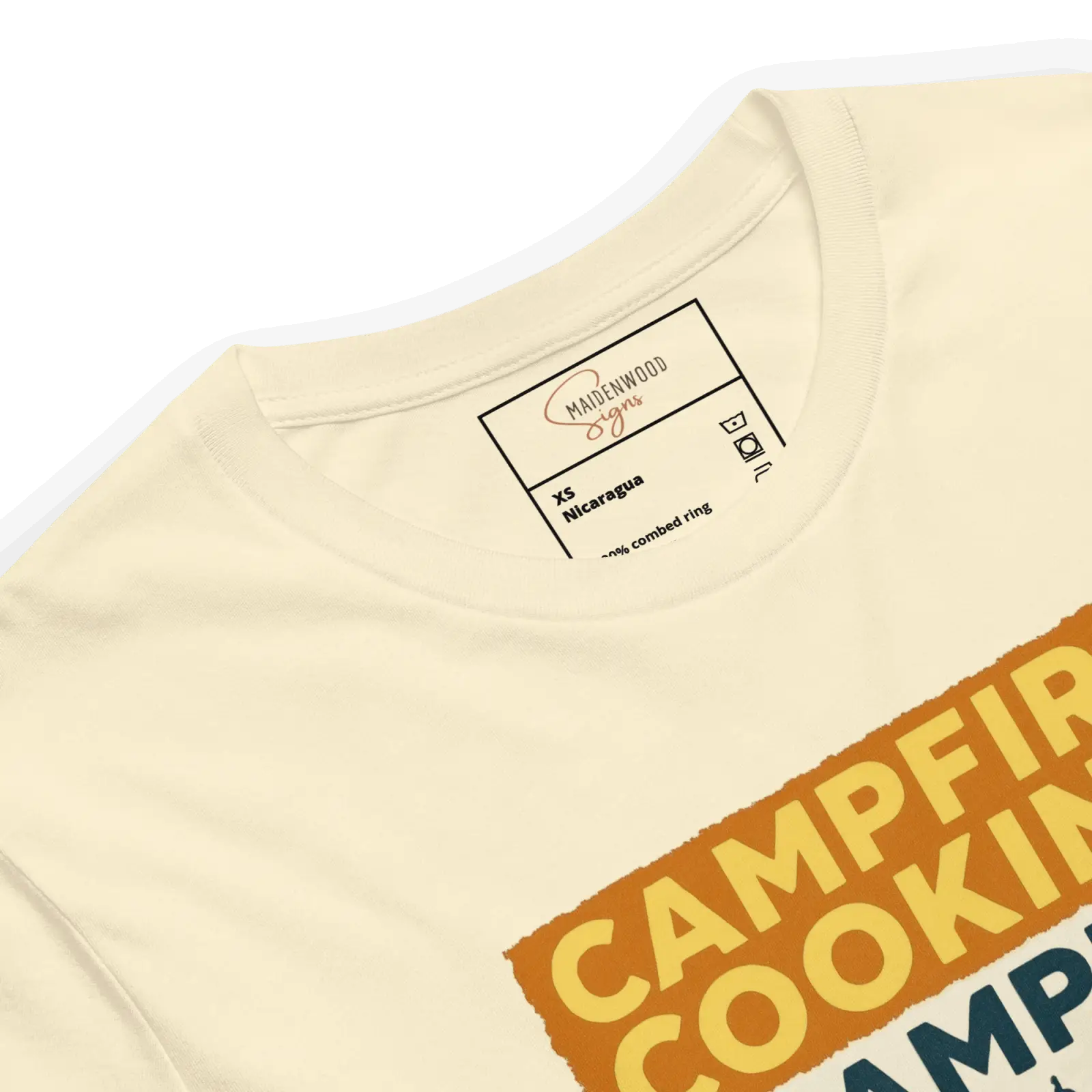 Campfire Cooking Champion T-Shirt – Manistee National Forest | Funny Outdoor Michigan Apparel - Image 12