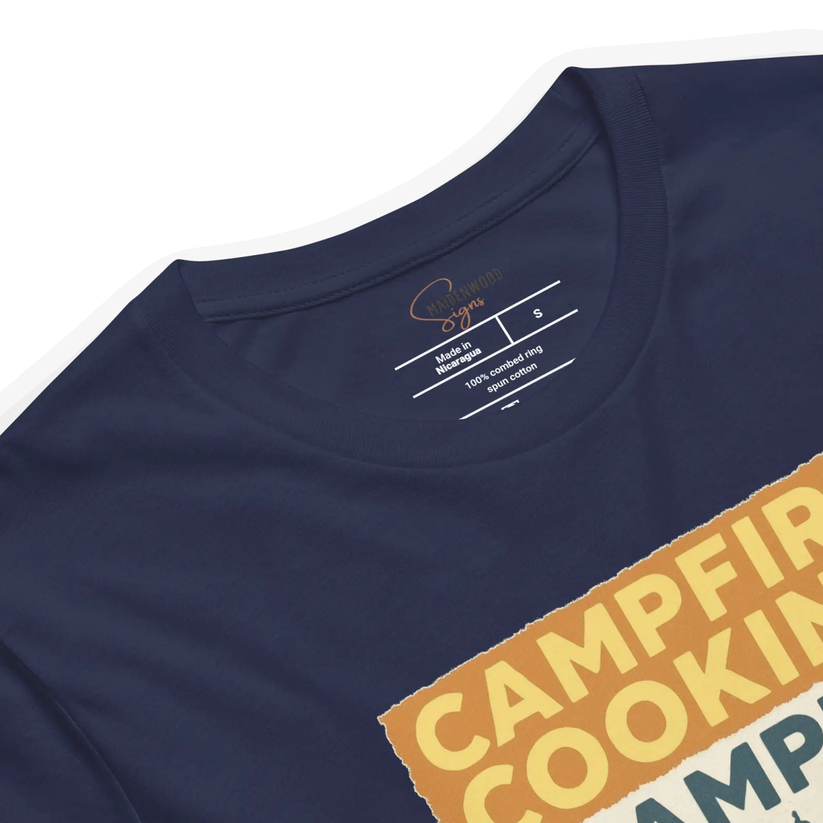 Campfire Cooking Champion T-Shirt – Manistee National Forest | Funny Outdoor Michigan Apparel - Image 11