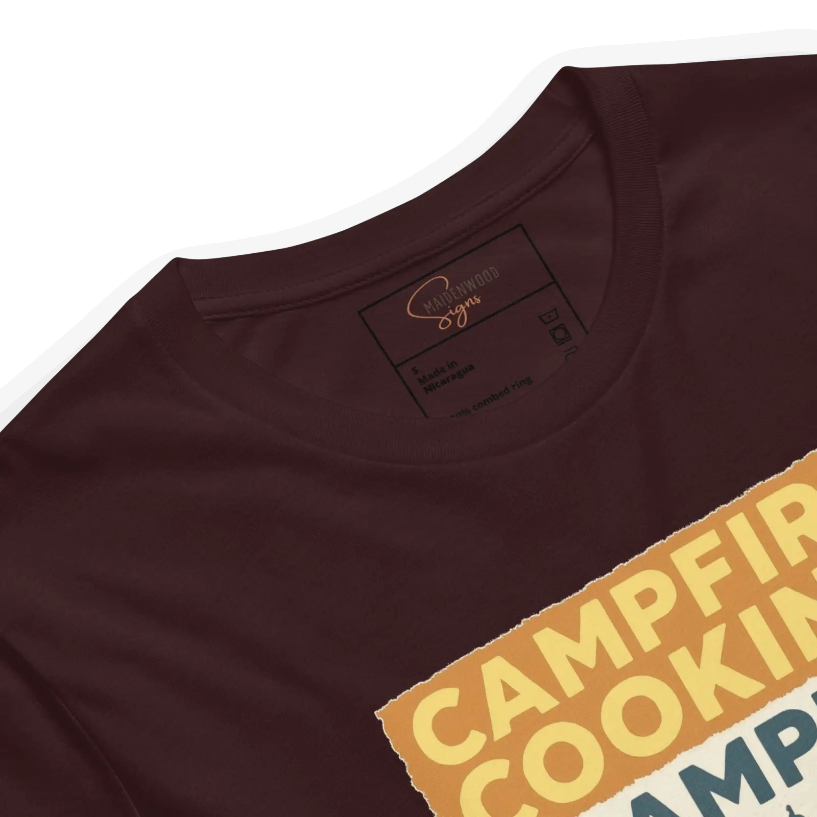 Campfire Cooking Champion T-Shirt – Manistee National Forest | Funny Outdoor Michigan Apparel - Image 10