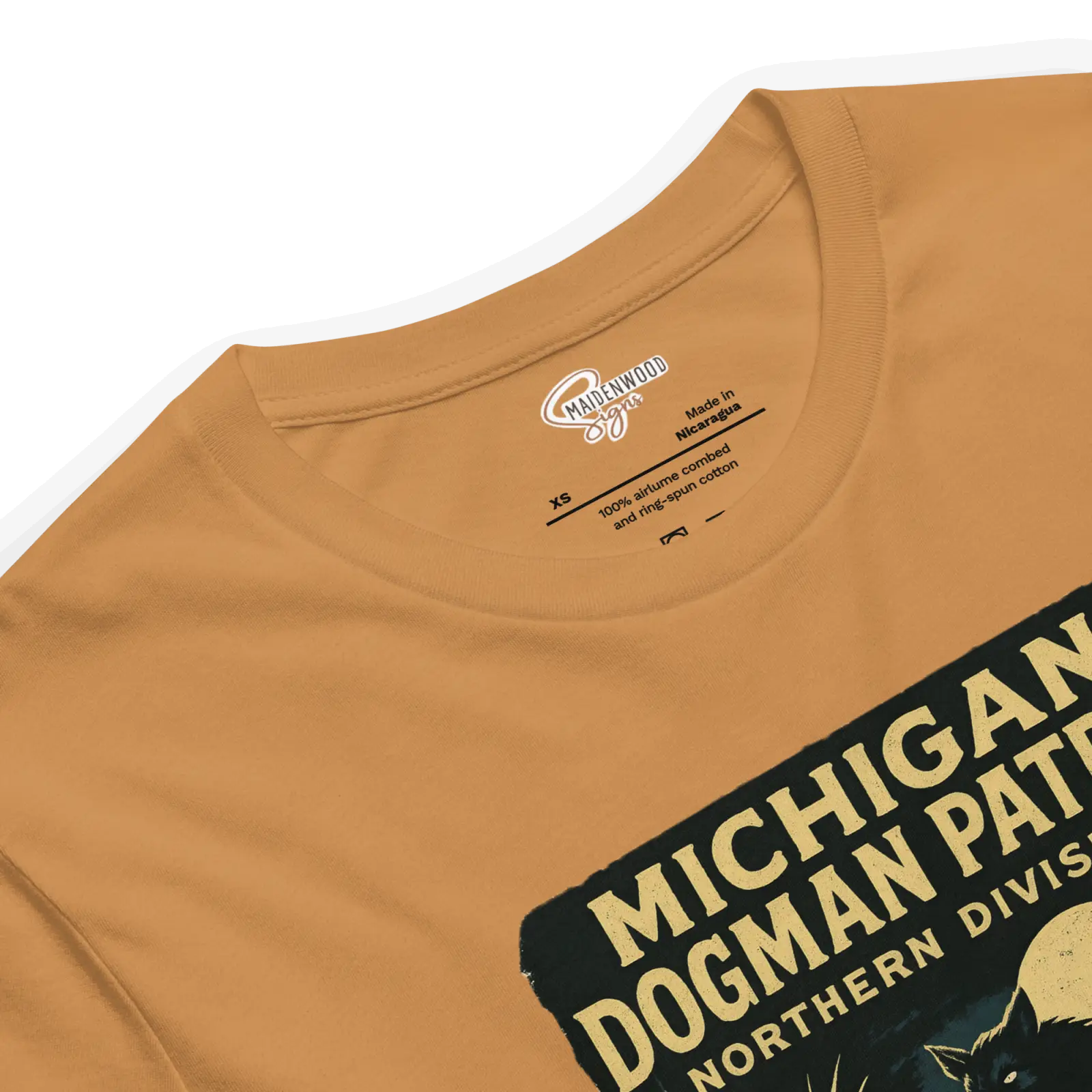 Michigan Dogman Patrol T-Shirt – Northern Division | Retro Cryptid Ranger Apparel - Image 17